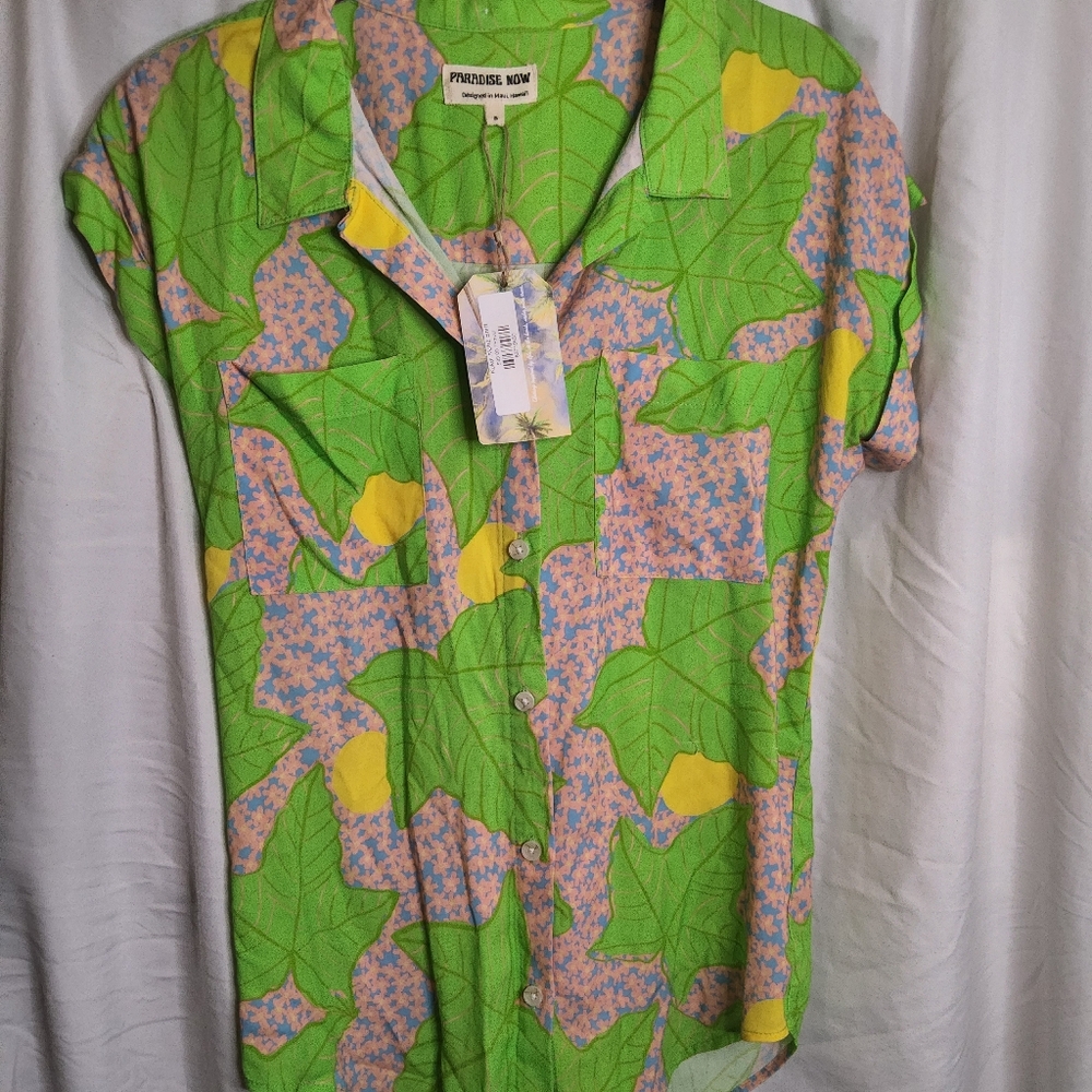 Paradise now Aloha shirt